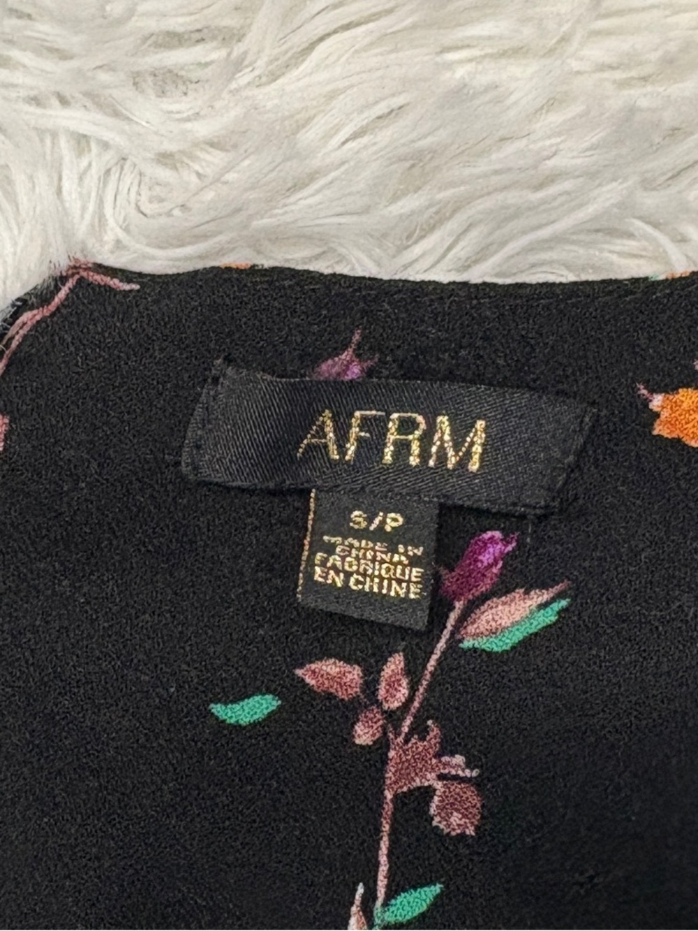 AFRM Channa Ruched Sweetheart Neck Floral Mini Dress - Picture 3 of 5